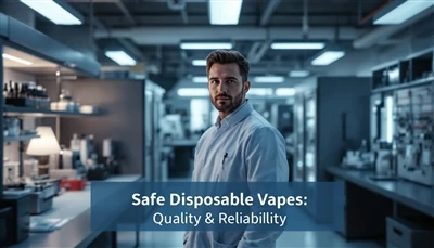 Varne vape za enkratno uporabo: kakovost in zanesljivost
