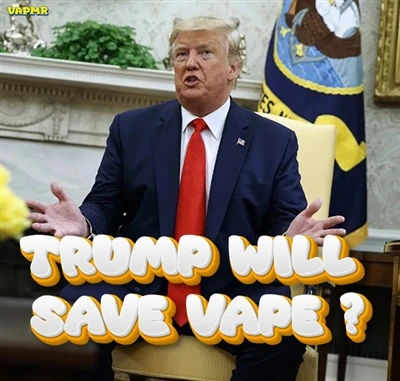Trump obljublja, da bo spet rešil industrijo elektronskih cigaret!