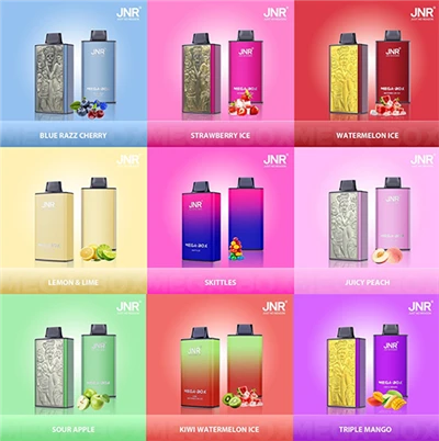 Jnr Mega Box 25000 Puffs za enkratno uporabo