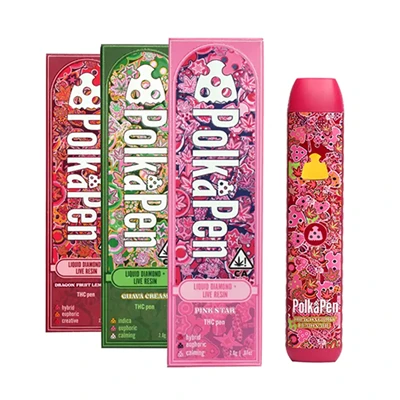 Polkadot Polka Pen 2G za enkratno uporabo