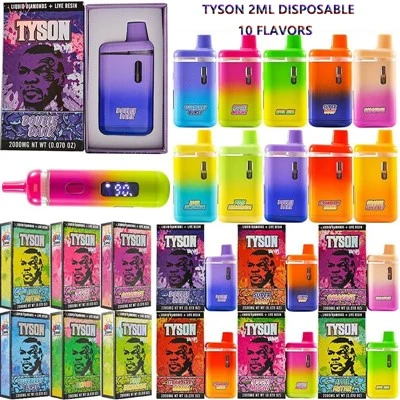 Tyson Pod Empty 2g z digitalnim zaslonom za enkratno uporabo
