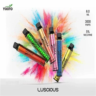 Yuoto bujna 3000 puffs vape za enkratno uporabo