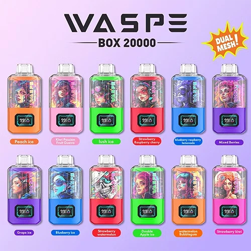 Waspe 20000 Puffs Dual Mesh Box Disposable